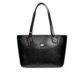 Borsa shopper pelle chiusa con zip | The Bridge