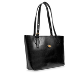 Borsa shopper pelle chiusa con zip | The Bridge
