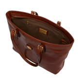 Borsa shopper pelle donna con zip | The Bridge