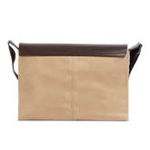 Cartella in pelle e tessuto - Nuovi arrivi uomo | The Bridge