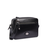 Tracolla in pelle uomo con zip frontale | The Bridge