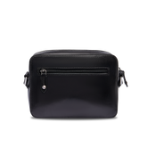 Tracolla in pelle uomo con zip frontale | The Bridge