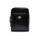 Tracolla in pelle uomo con zip frontale | The Bridge