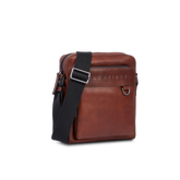 Tracolla in pelle uomo - Tracolle uomo | The Bridge