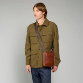 Tracolla in pelle uomo | The Bridge