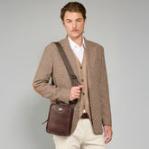 Tracolla in pelle uomo | The Bridge