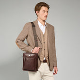 Tracolla in pelle uomo | The Bridge