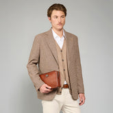 Pochette uomo in pelle | The Bridge
