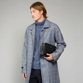 Borsello uomo in pelle con zip | The Bridge