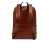 Zaino in pelle porta pc uomo una zip - UOMO | The Bridge