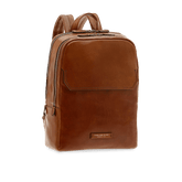 Zaino in pelle porta pc uomo due zip | The Bridge