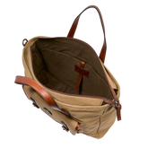 Zaino in pelle e tessuto uomo | The Bridge