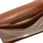 Cartella di pelle uomo porta pc con tracolla | The Bridge