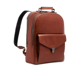 Zaino in pelle porta pc uomo due zip - Zaini uomo in pelle | The Bridge