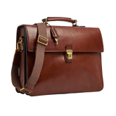 Cartella di pelle uomo porta pc con tracolla - Idee regalo uomo | The Bridge