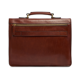 Cartella di pelle uomo porta pc con tracolla - Idee regalo uomo | The Bridge