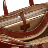 Cartella di pelle uomo con tracolla | The Bridge