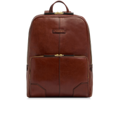 Zaino in pelle porta pc uomo due zip - Idee regalo uomo | The Bridge