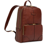 Zaino in pelle porta pc uomo due zip - Idee regalo uomo | The Bridge