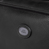 Zaino in pelle uomo una zip e tasche frontali | The Bridge