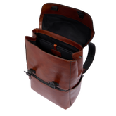 Zaino in pelle uomo con patta | The Bridge