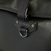 Zaino in pelle uomo con apertura roll-top | The Bridge