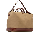 Borsone in pelle e tessuto big size | The Bridge