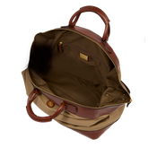 Borsone in pelle e tessuto big size | The Bridge