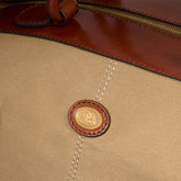 Borsone in pelle e tessuto big size | The Bridge