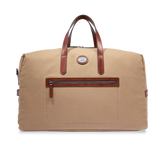 Borsone in pelle e tessuto medium size | The Bridge