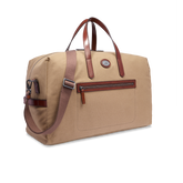 Borsone in pelle e tessuto medium size | The Bridge