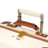 Trolley in pelle e policarbonato cabin | The Bridge