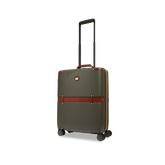 Trolley in pelle e policarbonato cabin | The Bridge