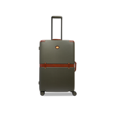 Trolley in pelle e policarbonato medium - Collezione Viaggio | The Bridge