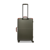 Trolley in pelle e policarbonato medium - Collezione Viaggio | The Bridge