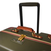 Trolley in pelle e policarbonato medium | The Bridge