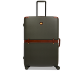 Trolley in pelle e policarbonato large - Collezione Viaggio | The Bridge