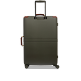 Trolley in pelle e policarbonato large - Collezione Viaggio | The Bridge