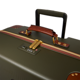 Trolley in pelle e policarbonato large | The Bridge