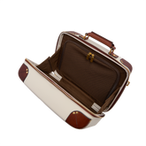 Beauty case in pelle e policarbonato | The Bridge