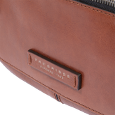 Marsupio uomo in pelle con zip frontale | The Bridge