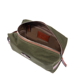 Beauty case in pelle e tessuto | The Bridge