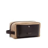 Beauty case pelle e tessuto - Nuovi arrivi uomo | The Bridge