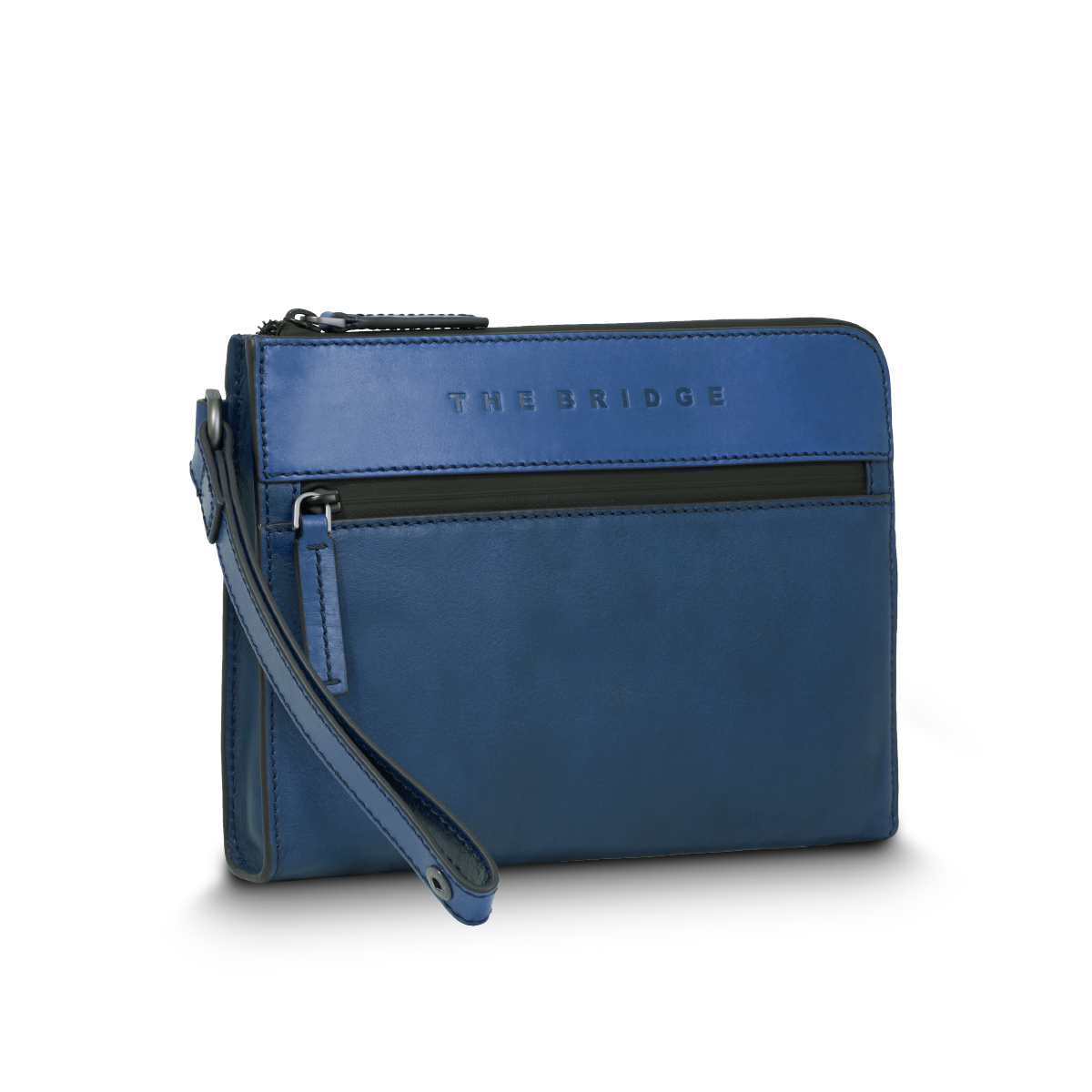 Portadocumenti in pelle uomo BLU OLTREOCEANO RUTENIO SCURO The