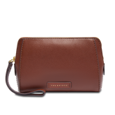 Pouch in pelle da polso con zip medium size | The Bridge