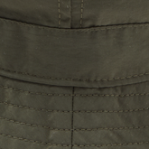 Cappello bucket con logo in pelle | The Bridge