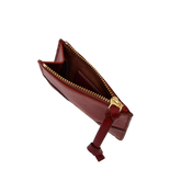 Portacarte in pelle Story - Barolo/oro | The Bridge