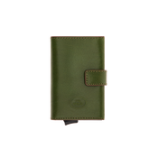 Portacarte in pelle a scatto con protezione RFID - NUOVI ARRIVI UOMO | The Bridge