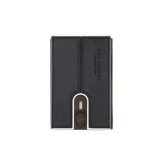 Portcarte in pelle a scatto con protezione rfid - Porte carte uomo in pelle | The Bridge
