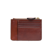 Portacarte in pelle donna con zip - Portacarte donna | The Bridge